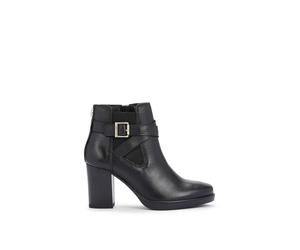 Carvela 'silver 2' Leather Boots In Black Black