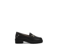 Carvela Women's 'Snap Chunky' Leather Flats in Black | Size: 8 Carvela Black 8