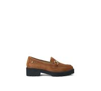 Carvela Women's 'Snap Chunky' Suede Flats in Camel | Size: 9 Carvela Camel 9
