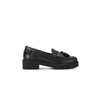 Carvela Women's 'Snap Chunky Tassel' Leather Flats in Black | Size: 8 Carvela Black 8