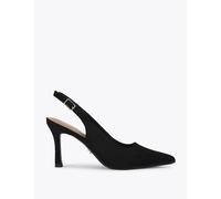 Carvela Stiletto Heel Pointed Slingback Shoes Black