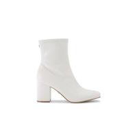 Carvela 'strut Ankle' Boots In Cream Cream