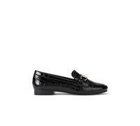 Carvela Women's 'Valentina' Croc Print Flats in Black | Size: 5