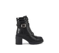 Carvela Women's 'Boulder Heeled Lace Up' Boots in Black | Size: 6 Carvela Black 6