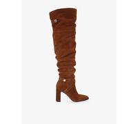 Carvela Womens Carvela Jackpot Slouch Suede Over-The-Knee Boots Mid Brown Eur 42/ 9 UK Women