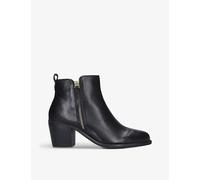 Carvela Women's 'Secil' Leather Boots in Black | Size: 8 Carvela Black 8