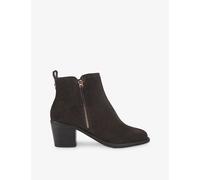 Carvela Womens Carvela Secil Suede Heeled Ankle Boots Grey/Dark Eur 37 / 4 UK Women