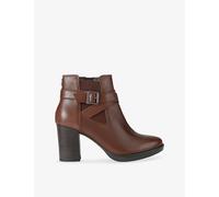 Carvela Women's 'Silver Ankle Wide Fit' Leather Boots in Brown | Size: 8 Carvela Brown 8