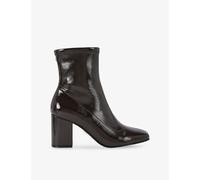 Carvela Womens Carvela Strut Faux-Leather Ankle Boots Dark Brown Eur 41 / 8 UK Women