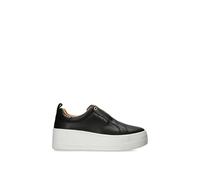 Carvela Womens Carvela Connected Laceless Platform Leather Trainers Black Eur 40 / 7 UK Women
