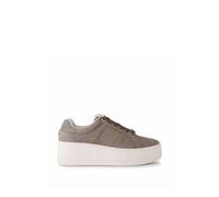 Carvela Women's 'Connected' Suede Trainers in Grey | Size: 4 Carvela Grey 4