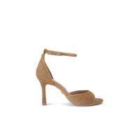 Carvela Women's 'Corletta Sandal' Suede Heels in Taupe | Size: 7 Carvela Taupe 7