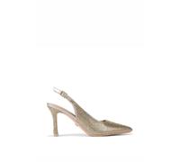 Carvela Women's 'Corletta Sling Jewel' Fabric Heels in Gold | Size: 6 Carvela Gold 6
