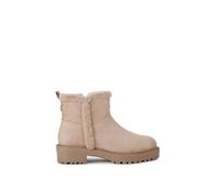 Carvela Women's 'Cosy Ankle' Fabric Boots in Taupe | Size: 5