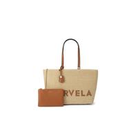 Carvela Women's 'Frame Raffia Tote' Bag in Light Brown Carvela Light Brown