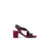 Carvela Women's 'Gala Block Jewel 60' Heels in Wine | Size: 3 Carvela Wine 3