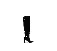 Carvela Womens Carvela Jackpot Slouch Suede Over-The-Knee Boots Black Eur 36 / 3 UK Women