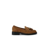 Carvela Women's 'Lavoro Loafer' Suede Flats in Tan | Size: 6 Carvela Tan 6