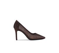 Carvela Women's 'Lovebird Mesh' Fabric Heels in Brown | Size: 7