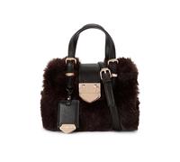 Carvela Women's 'Maria Micro Fur' Bag in Dark Brown Carvela Dark Brown One Size