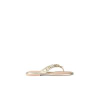Carvela Women's 'Marina Flat Sandal' Sandals in Gold | Size: 3 Carvela Gold 3