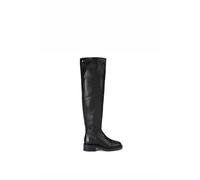 Carvela Womens Carvela Napoli Leather Flat Over-The-Knee Boots Black Eur 36 / 3 UK Women