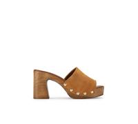 Carvela Women's 'Novella Mule' Suede Heels in Tan | Size: 5 Carvela Tan 5