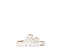 Carvela Women's 'Pavilion' Fabric Sandals in White | Size: 7 Carvela White 7