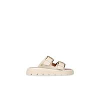 Carvela Women's 'Pavilion' Leather Sandals in Cream | Size: 6 Carvela Cream 6