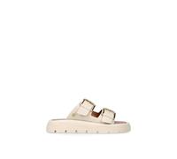 Carvela Women's 'Pavilion' Leather Sandals in Cream | Size: 8 Carvela Cream 8