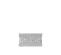 Carvela Women's 'Petalo Envelope Clutch' Bag in Silver