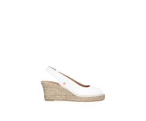 Carvela Women's 'Sharon 2' Leather Sandals in White | Size: 7 Carvela White 7