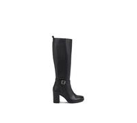 Carvela Women's 'Silver Knee Wide Fit' Leather Boots in Black | Size: 6 Carvela Black 6
