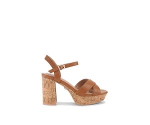 Carvela Women's 'Sonata Cork' Sandals in Tan | Size: 8 Carvela Tan 8