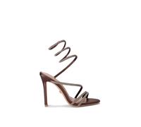 Carvela Women's 'Spiral 105' Fabric Heels in Brown | Size: 7 Carvela Brown 7