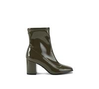 Carvela Womens Carvela Strut Patent Faux Leather Ankle Boots Green Eur 41 / 8 UK Women