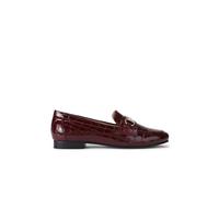 Carvela Women's 'Valentina' Croc Print Flats in Wine | Size: 5 Carvela Wine 5