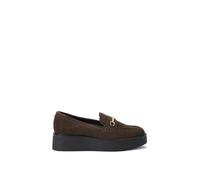 Carvela Women's 'Vista Loafer' Suede Flats in Brown | Size: 4