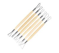 Carving Clay Sculpting Tools, Double Ended Design, 6Pcs Exquisite Small Carving Clay Sculpting Tools for Clay/Fondant/Cake/Ceramic/Dough/Plasticine