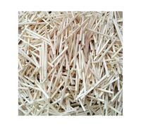Carving Wood 1000 Pcs Mini Craft Sticks Wooden Matchsticks Kindergarten Children DIY Hand Material Decoupage Wood Ornaments Wooden Sticks(Pine)