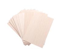 Carving Wood 5 pcs Wooden Plate Model Balsa Wood 1mm/1.5mm/2mm/3mm/4mm/5mm/6mm/8mm Thick Multi Size Wooden Sticks(100x100x3mm)
