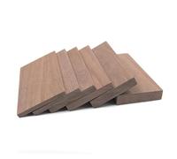 Carving Wood North American Black Walnut Board Handmade DIY Solid Wood Thin Sheet Log Polished Wood Board Wooden Sticks(30x10x0.8cm 2pcs)