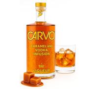 Carvo Caramel Vodka - Indulge in the Ultimate Luxury Crafted To Perfection For A Smooth And Refined Taste - 30% ABV - Epitome Of Smoothness And Refinement In Every Sip.