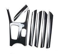 CarWorld 6Pcs/set,For BMW X3 F25 X4 2011-2016 AT, Car Interior Kit Gear Door Panel Set Cover Trim Car Styling Accessory