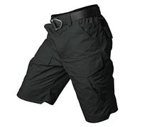 CARWORNIC Men's Tactical Cargo Shorts Rip-Stop Camouflage Military Outdoor Hiking Casual Shorts with Multi Pockets
