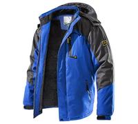 CARWORNIC Men's Windproof Mountain Ski Jacket Winter Warm Snow Hooded Windbreaker Skating Fishing Hiking Snowboarding Coat Outdoor Waterproof Fleeced Raincoat Casual Downhill Camouflage Outwear