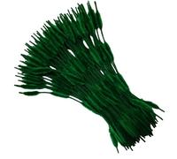 Carykon Pack of 100 Pipe Cleaners Fuzzy Bumpy Chenille Stems for Creative Handmade DIY Art Craft (Blackish Green)