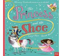Caryl Hart The Princess & the Shoe Paperback Book Caryl Hart Multicolor