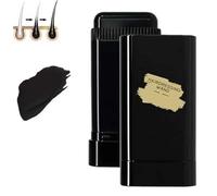 Carylook Hair Color Stick for Gray Hair Coverage, Waterproof & Sweat-Proof Temporary Hair Dye Stick with Built-in Comb, 2-in-1 Portable Hair Color Touch-Up Pen for Women & Men (Black, 1pc)