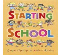 Caryn Jenner Starting School Paperback Book in White Caryn Jenner White
